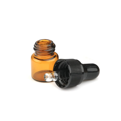 1ml Calibrated Glass Dropper Bottle