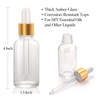 Empty Glass Dropper Bottles