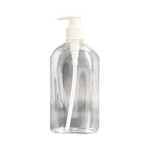 500ml Clear Plastic Pump Bottles