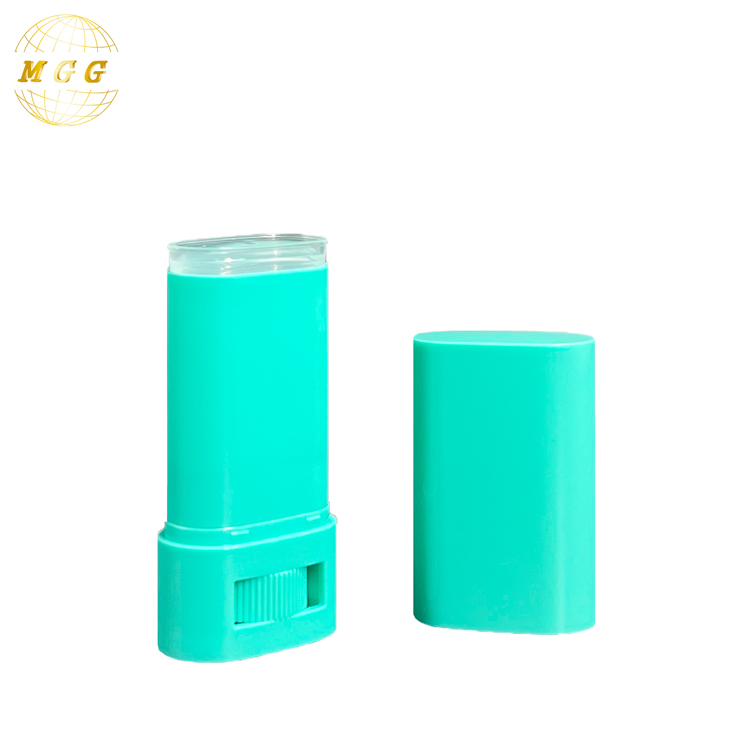 15ml Green Deodorant Container with Cap