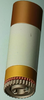 60g Round Detachable base reusable paper-plastic deodorant stick container