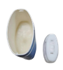 75g Detachable base reusable paper-plastic deodorant stick container